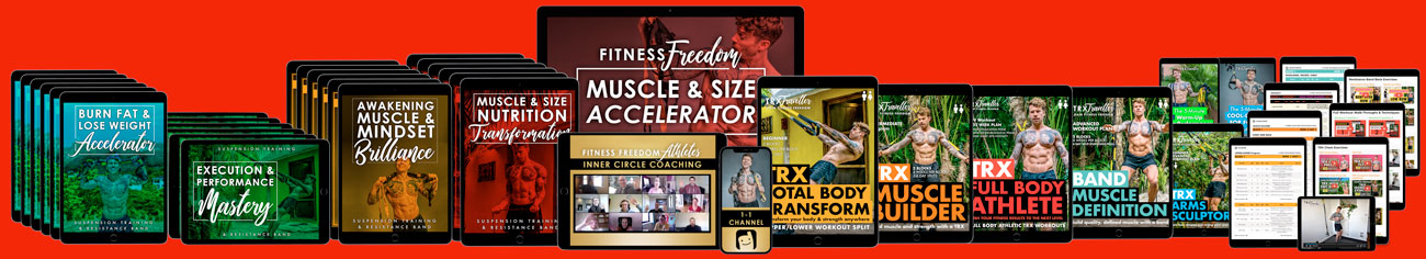 TRX Suspension training muscle and size program workouts and exercise