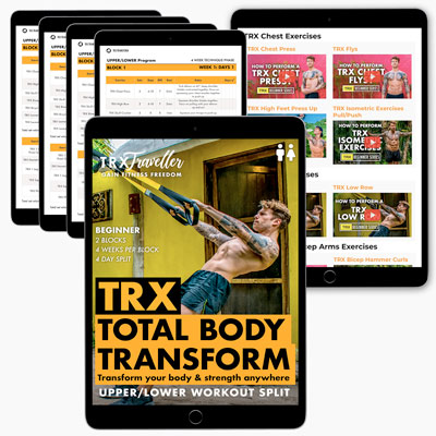 TRX Suspension Training Total Body Enhance Workout Program and Exercises