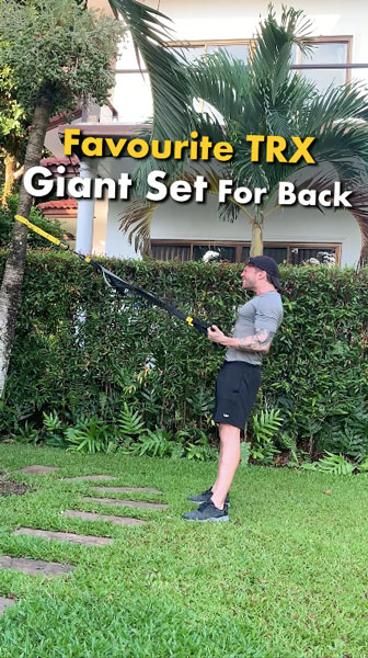 Favourite TRX Giant Set For Back [With 3 Key Technique Focuses]